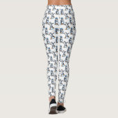 Pinguïns Patroon Ontwerp Leggings (Achterkant)