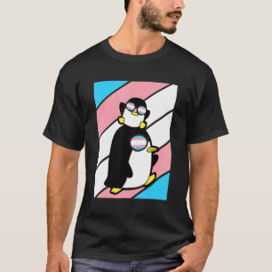Pinguïns Pride Transgender Flag LGBTQ Proud Ally P T-shirt