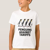  pinguïns protesteren tegen heffingen t-shirt (Voorkant)