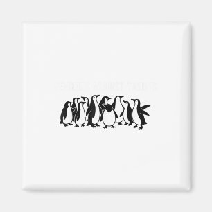 Pinguïns protesteren tegen tarieven Funny Penguin  Magneet