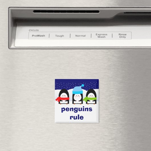 Pinguïns regel magneet (Insitu (Vaatwasser))