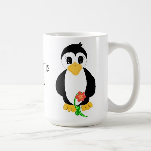 Pinguïns Rock Koffiemok (Rechts)