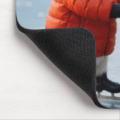 Pinguïns schaatsen muismat (Hoek)
