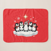 Pinguïns Sherpa Deken (Voorkant (horizontaal))
