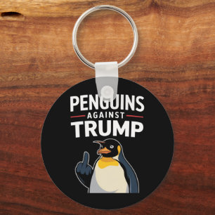 Pinguïns slaan terug tegen Trump Sleutelhanger