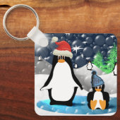 pinguïns sleutelhanger (Voorkant)