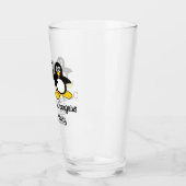 Pinguïns stelen mijn gezondheid glas (Links)