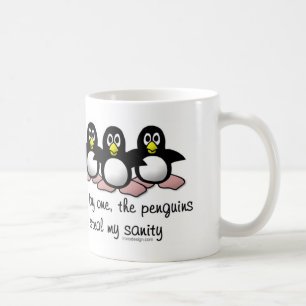 Pinguïns stelen mijn gezondheid koffiemok