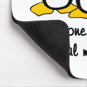 Pinguïns stelen mijn gezondheid muismat (Hoek)