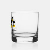 Pinguïns stelen mijn gezondheid whisky glas (Links)
