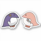 Pinguïns Sticker (Voorkant)