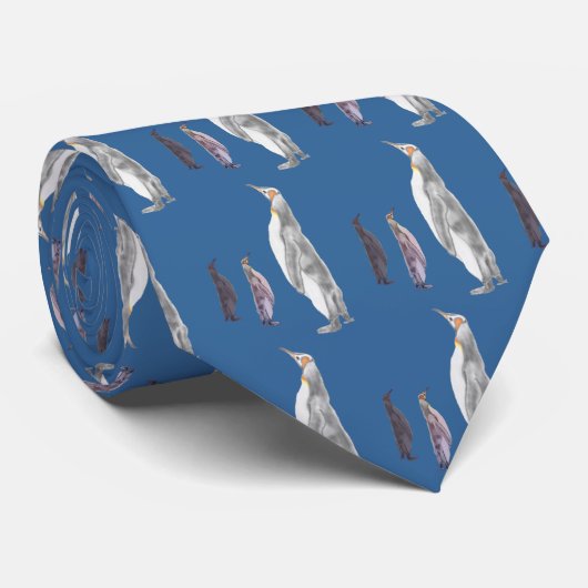 pinguïns stropdas (Opgerold)