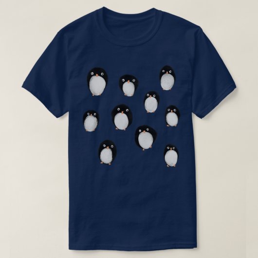 pinguïns t-shirt (Design voorkant)