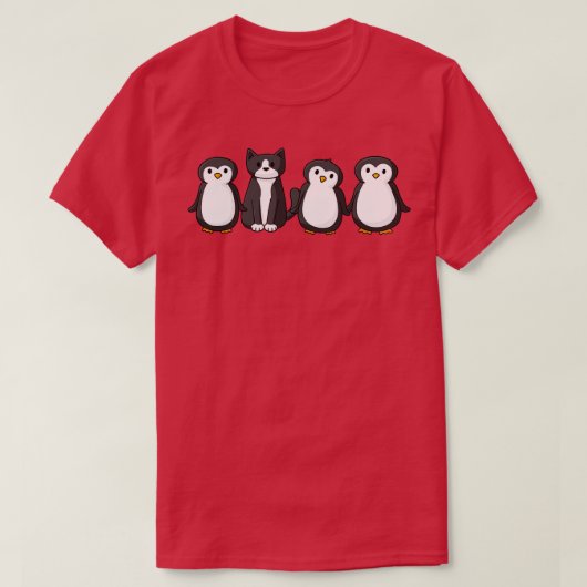 pinguïns t-shirt (Design voorkant)
