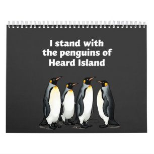 Pinguïns tegen Tarieven Anti Trump Tuin Vlag Kalender