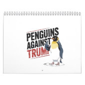 Pinguïns tegen Trump Anti Trump USA Kalender (Hoes)