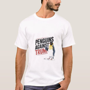 Pinguïns tegen Trump Anti Trump USA T-shirt