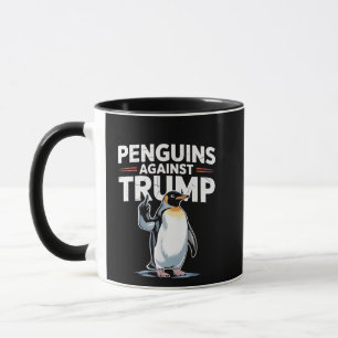 Pinguïns tegen Trump en anti-Trump weerstaan terro Mok