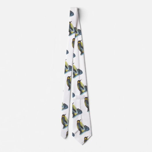 Pinguïns tekening Stropdas (Achterkant)