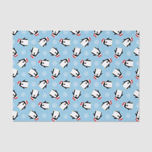 pinguïns tissuepapier (Voorkant)