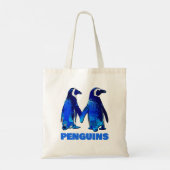 pinguïns tote bag (Achterkant)