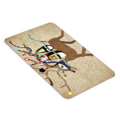 Pinguins Traveling Winter Magneet (Rechterzijde)