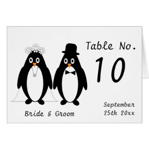 Pinguïns Trouwtafel nummer