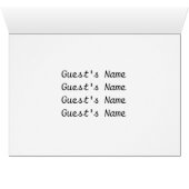 Pinguïns Trouwtafel nummer (Binnen Horizontaal (Onder))