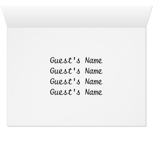 Pinguïns Trouwtafel nummer (Binnen Horizontaal (Onder))