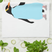 Pinguïns uit liefde theedoek (Gevouwen)