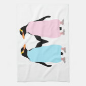 Pinguïns uit liefde theedoek (Verticaal)