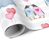 Pinguïns Verpakkingspapier Cadeaupapier (Rol Hoek)