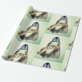 Pinguïns Verpakkingspapier Cadeaupapier (Uitgerold)