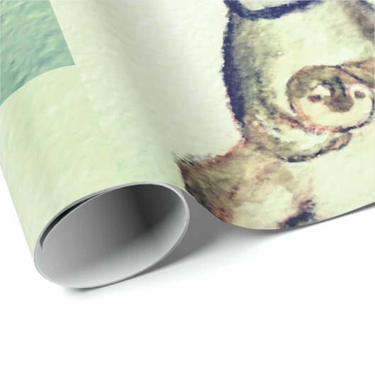 Pinguïns Verpakkingspapier Cadeaupapier (Rol Hoek)