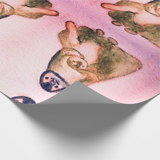 Pinguïns Verpakkingspapier Cadeaupapier (Hoek)