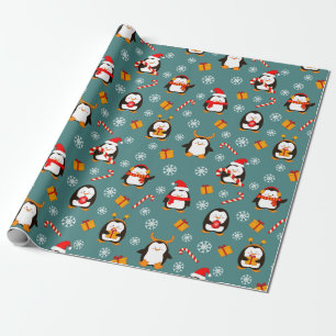 Pinguïns Verpakkingspapier Cadeaupapier