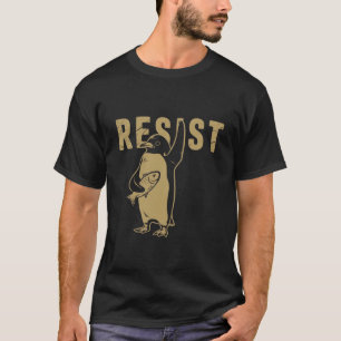 Pinguïns verzetten zich Pinguïns protesteren tegen T-shirt