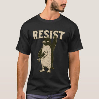 Pinguïns verzetten zich tegen activisme Vintage gr T-shirt