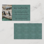 pinguïns visitekaartje (Voorkant / Achterkant)