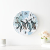 Pinguïns vrienden voor altijd grote klok (Huis)