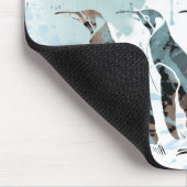 Pinguïns vrienden voor altijd muismat (Hoek)