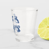 Pinguïns, walvissen en dolfijnen shot glas (Rechts)