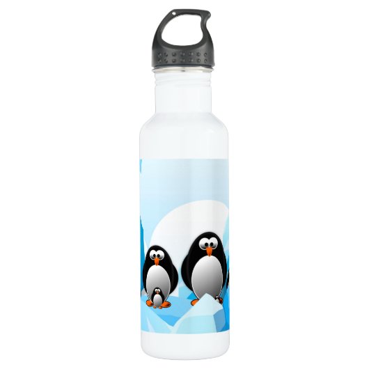 pinguïns waterfles  (Voorkant)