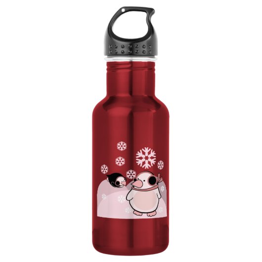 pinguïns waterfles (Voorkant)