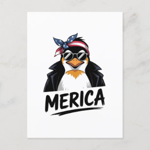 Pinguïns weerstaan protest tegen aankondigingskaart