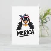 Pinguïns weerstaan protest tegen kaart (Staand voorkant)
