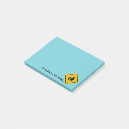 pinguïns wegbord - Postbus-it-Notes Post-it® Notes (Schuin)