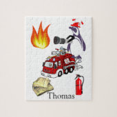 Pinguïns White en Black Penguin Fire Legpuzzel (Verticaal)