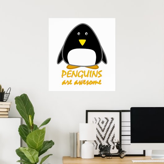 Pinguïns zijn Geweldige Poster (Thuiskantoor)
