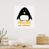 Pinguïns zijn Geweldige Poster (Keuken)